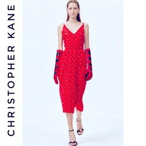 Cute Sexy Red Dress Pleated Dress Date Night Dress